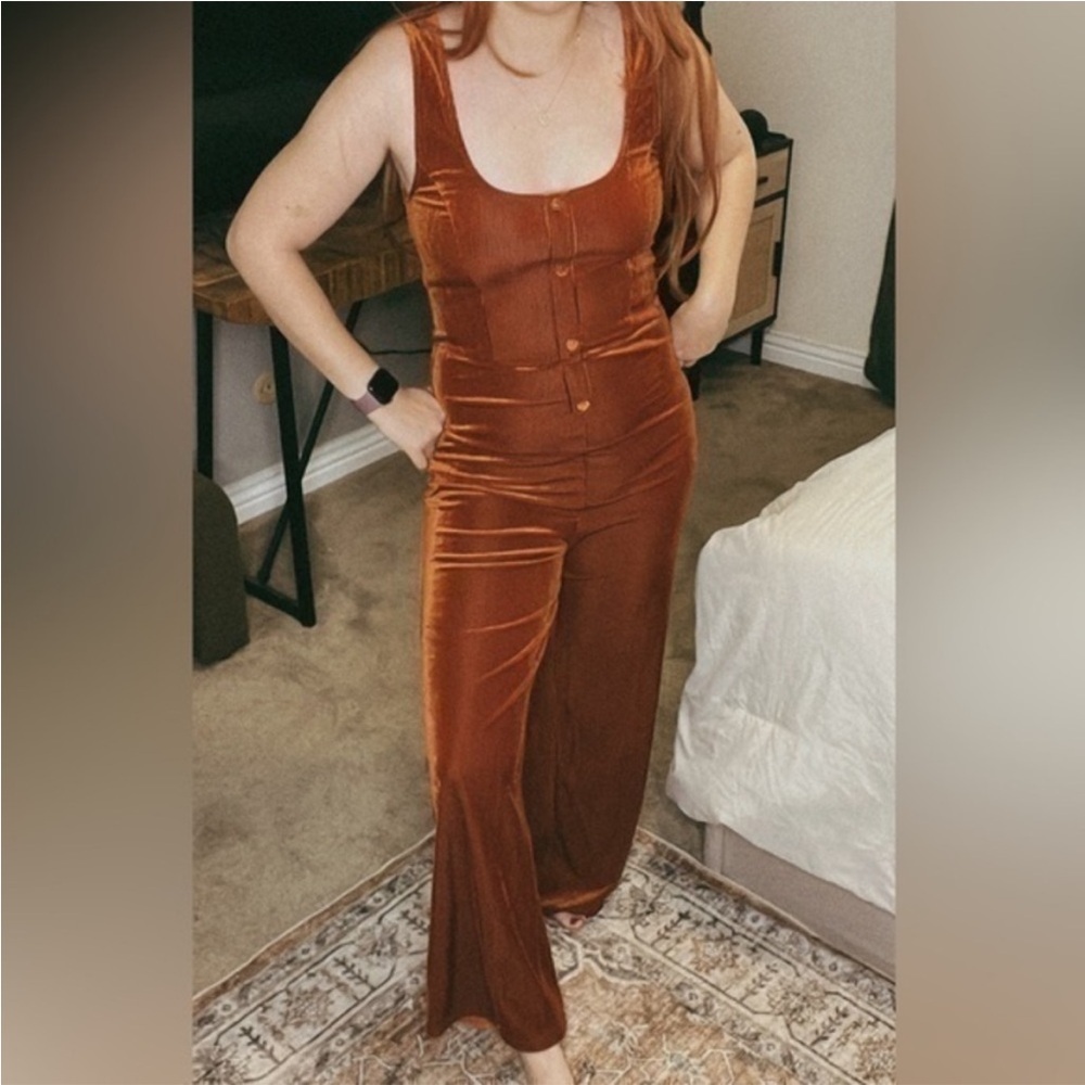 Copper Jumpsuit - Picture 4 of 4